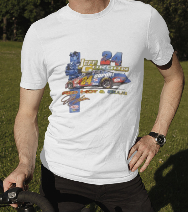 Jeff Gordon 24 Dupont Red Hot And Blue Racing 2003 T-Shirt