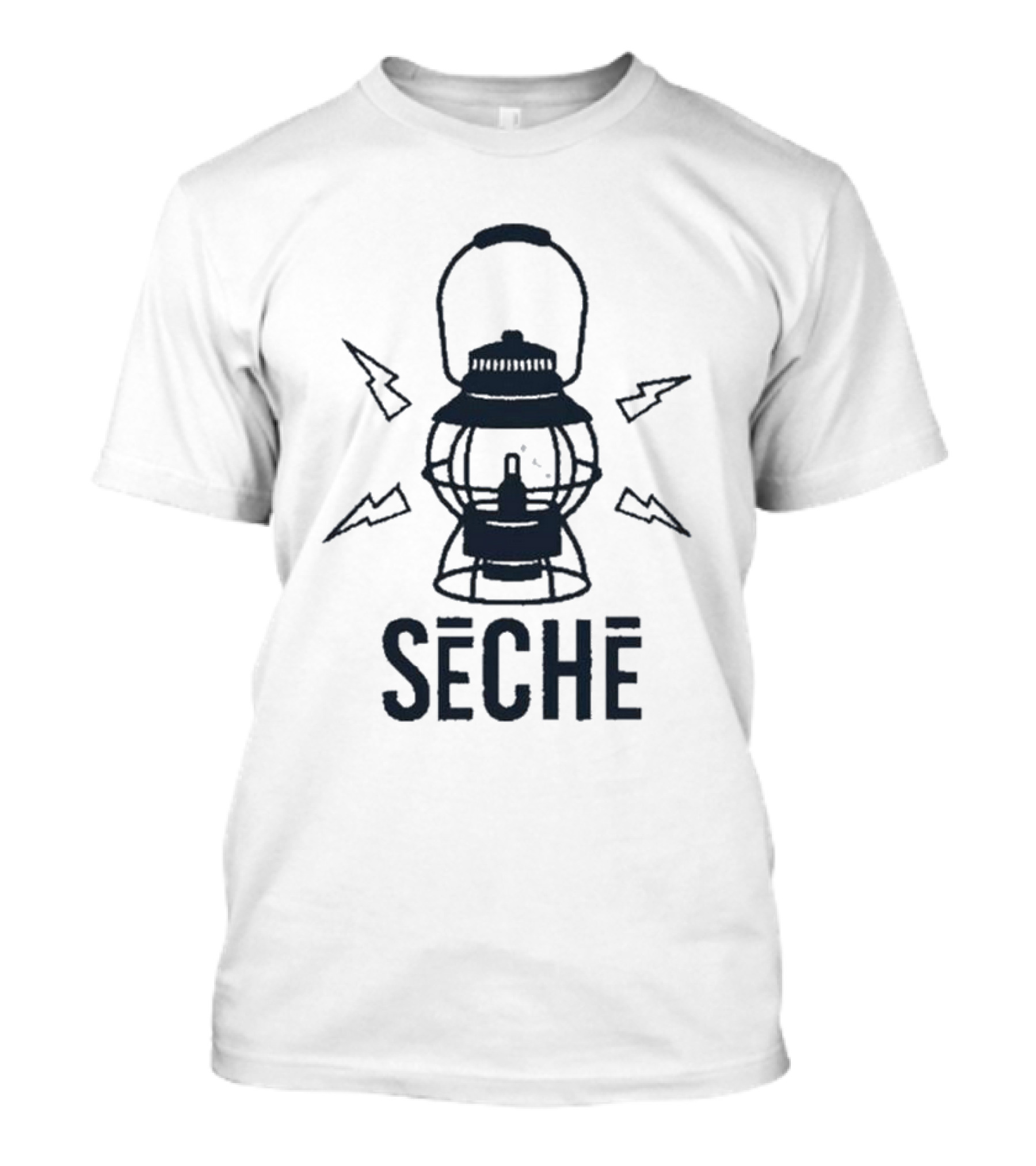 Jushi Camp Light Seche Lantern Electric Lightning T-Shirt