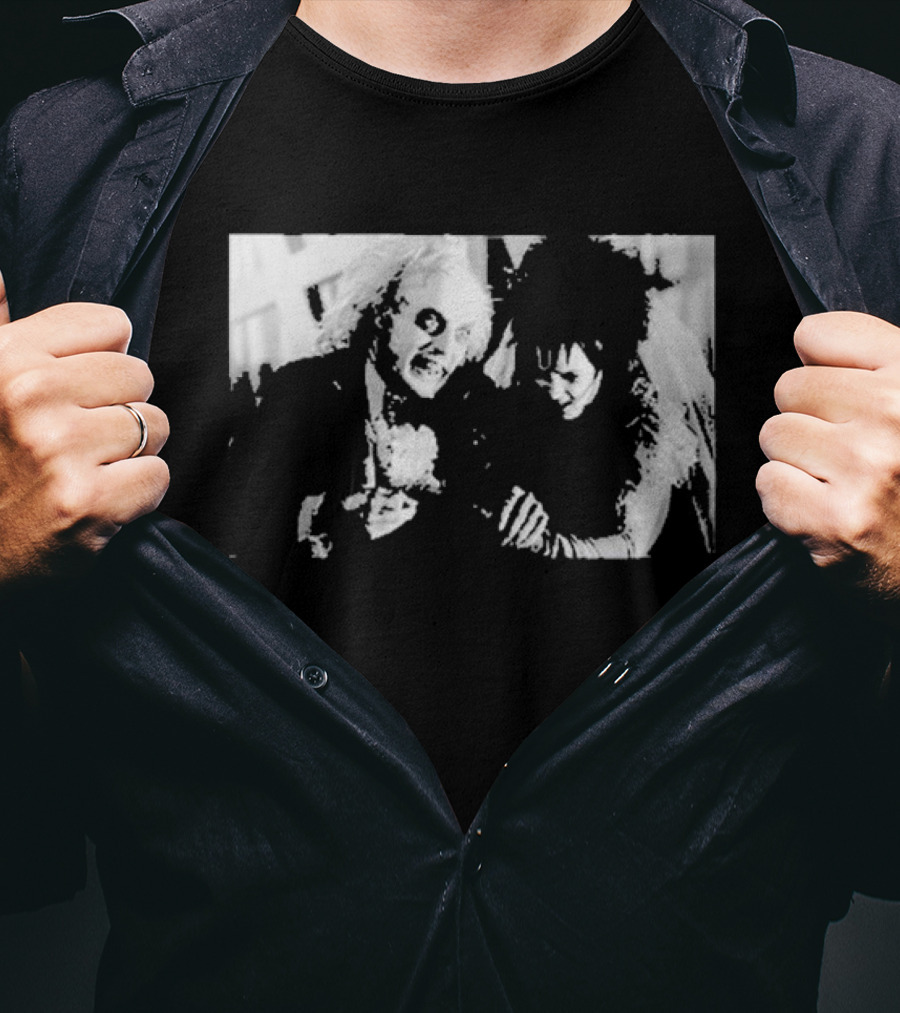 Blackcraft Cult Beetlejuice Michael Keaton Winona Ryder Photography T-Shirt