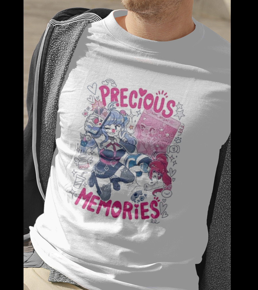 Precious Memories Kim_angel Anime Gaming Aesthetic T-Shirt