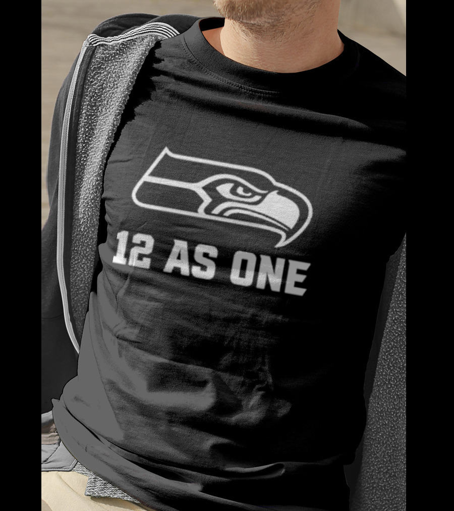 Seattle Seahawks 12 As One T-Shirt