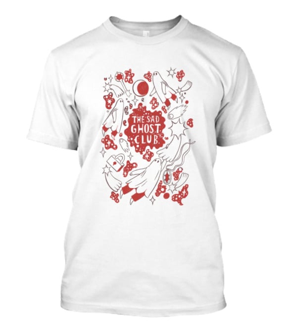 The Sad Ghost Club Moon Bats And Stars T-Shirt