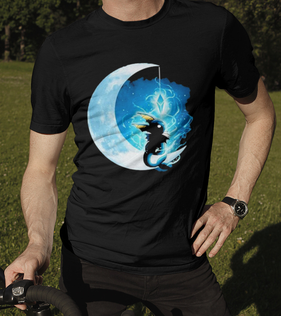 Water Stone Moon Dragon Vallina84 T-Shirt