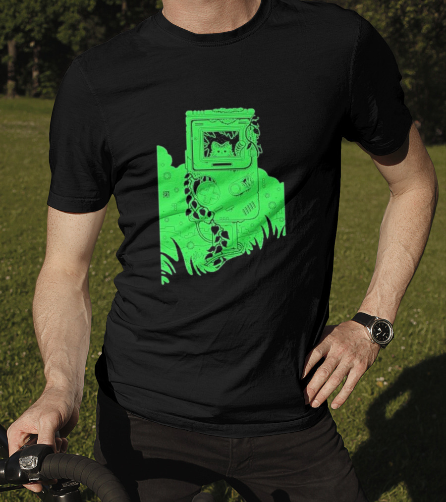 Abandoned Glow Retro Creature Drew Wise T-Shirt