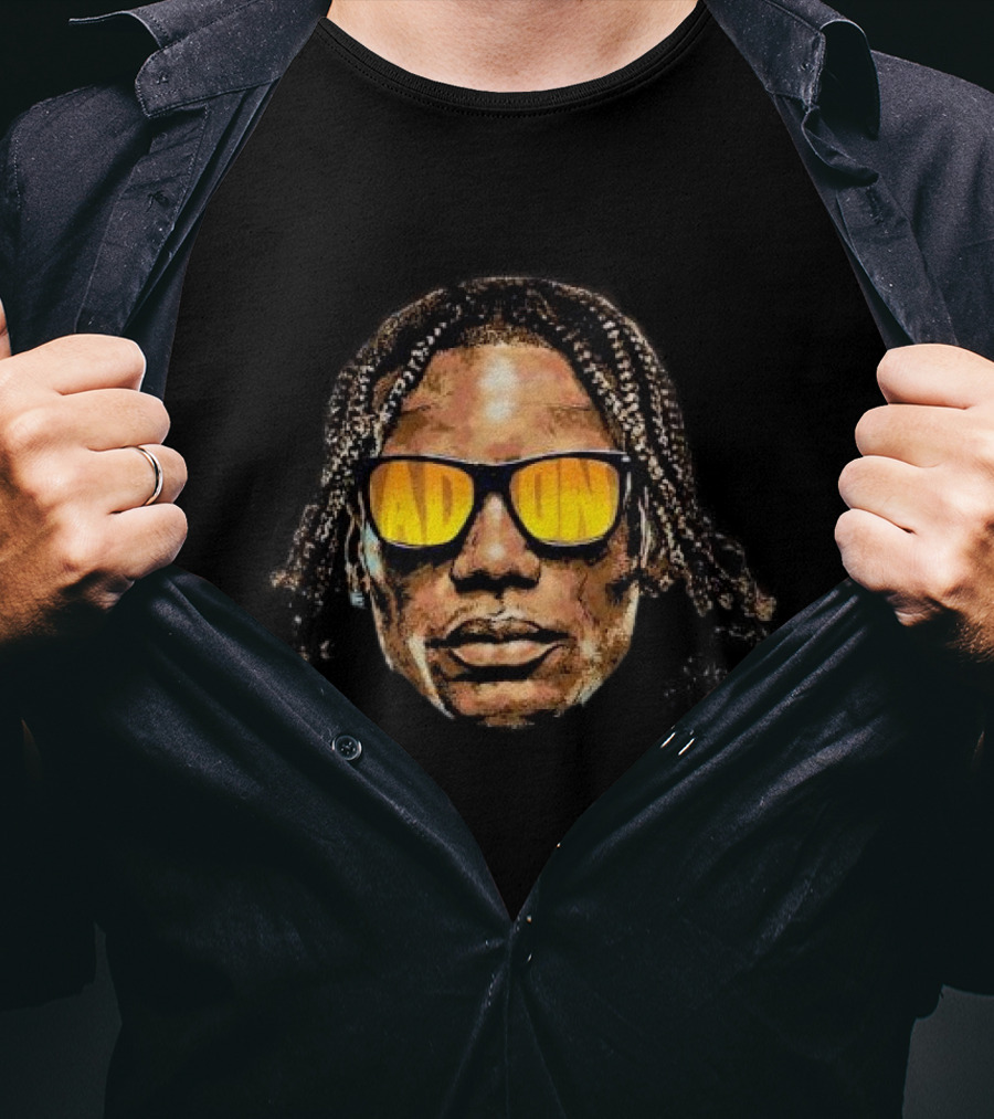 Adon Sunglasses Portrait Bold College T-Shirt