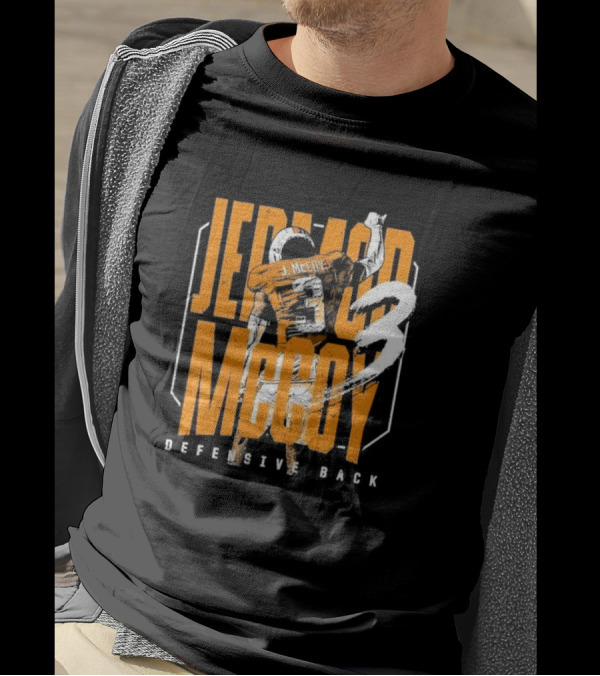 Jermod McCoy Defensive Back Number 3 College Player T-Shirt