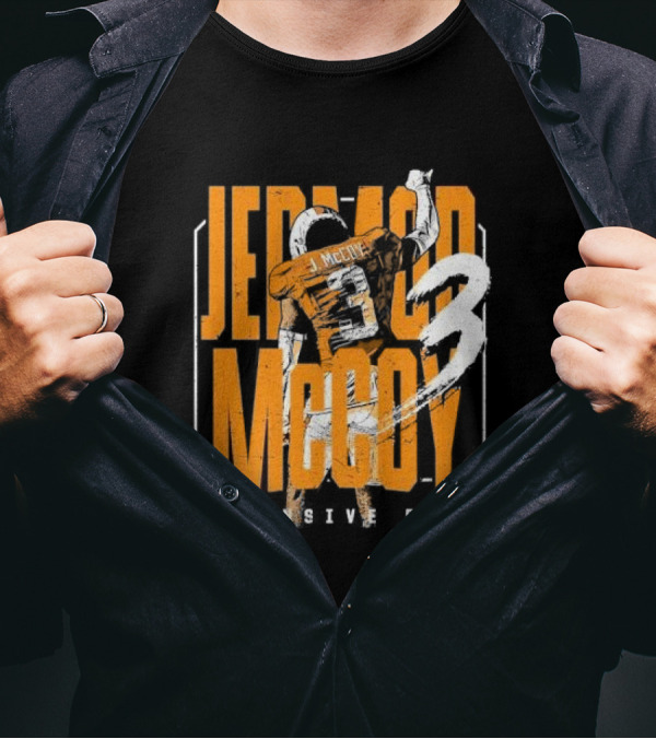 Jermod McCoy Defensive Back Number 3 College Player T-Shirt