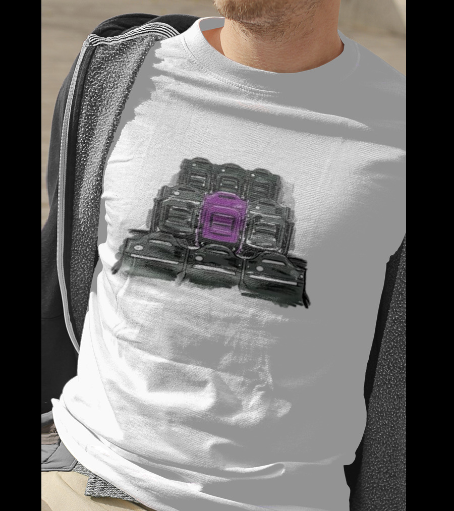 We Gotta Believe The Purple Seat Amidst Black Rows T-Shirt