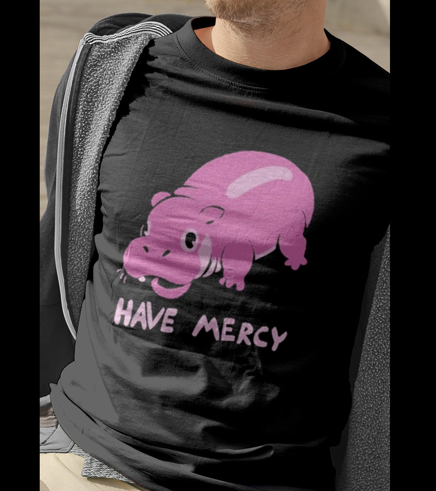 Have Mercy Pink Hippo T-Shirt