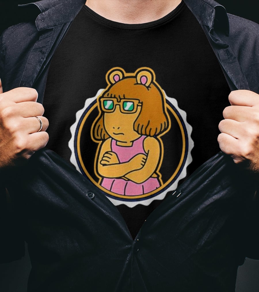 Retrokid X Arthur Minnie Read Crossed Arms Iconic Character T-Shirt