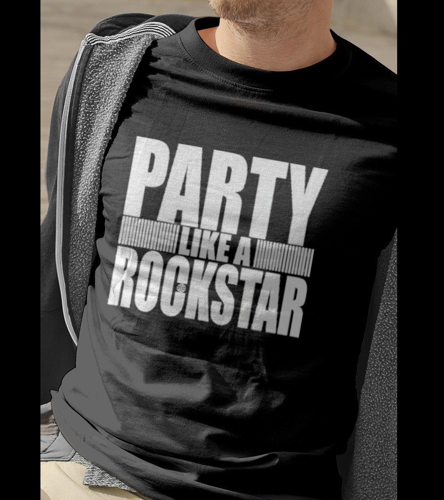 6Arelyhuman Party Like A Rockstar T-Shirt