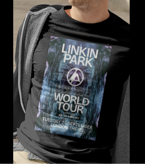 LINKIN PARK FROM ZERO WORLD TOUR WITH SPECIAL GUEST GRANDSON TUESDAY 24 SEPTEMBER LONDON THE O2 T-Shirt