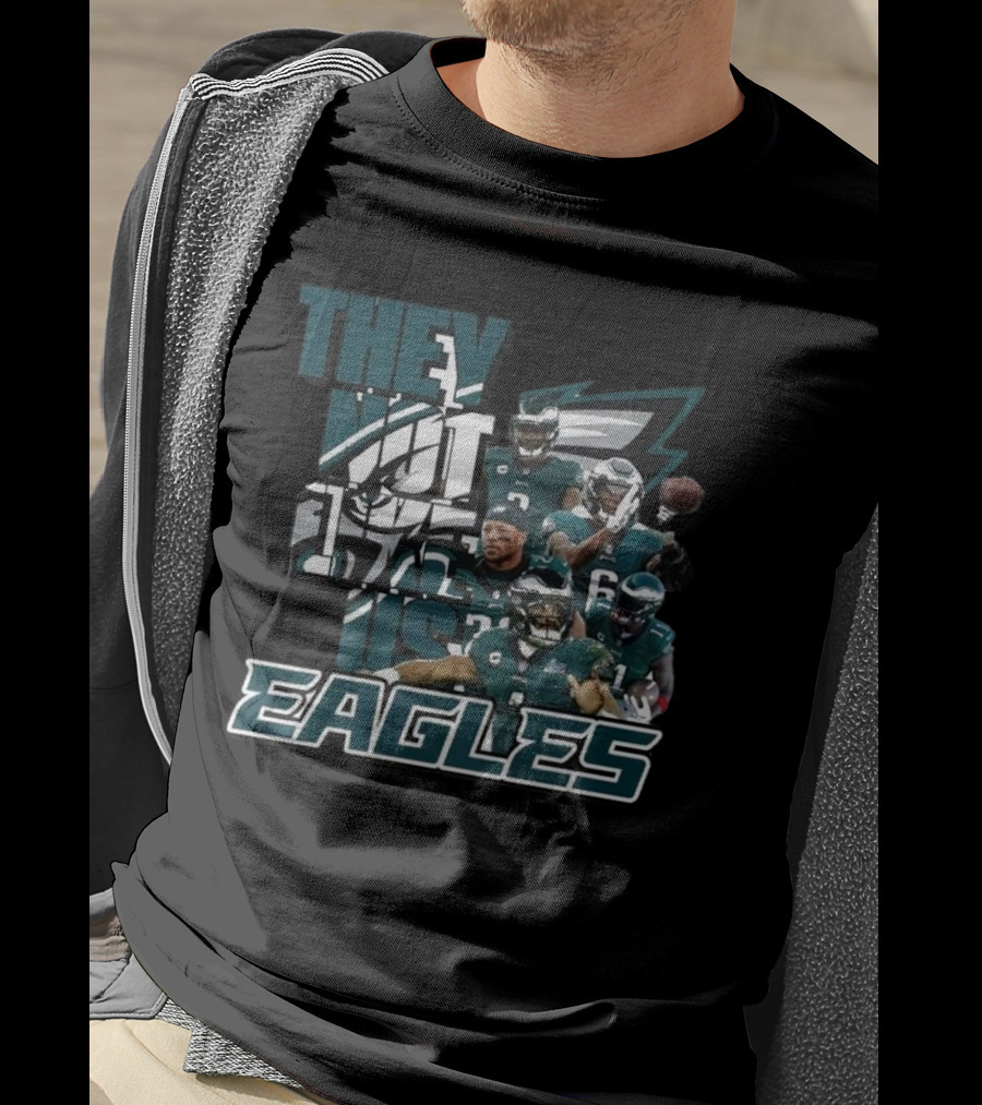 They Not Like Us Philadelphia Eagles Players EAGLES T-Shirt