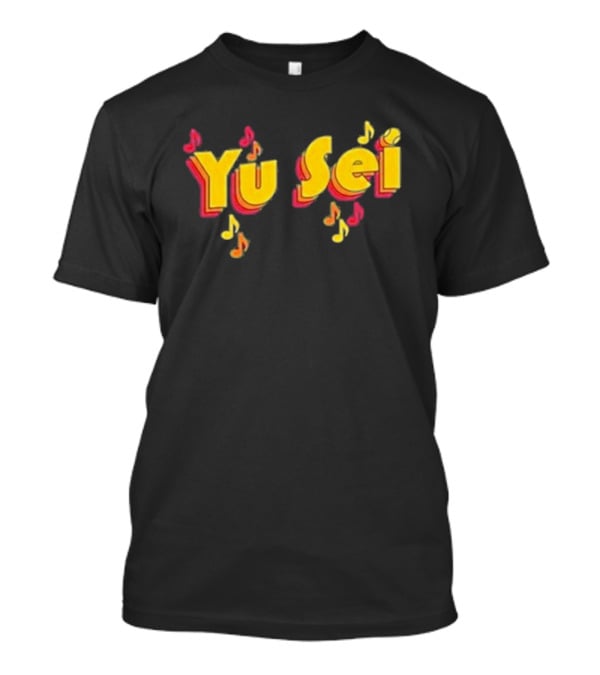 Yu Sei Kikuchi You Say Stay Music Notes T-Shirt
