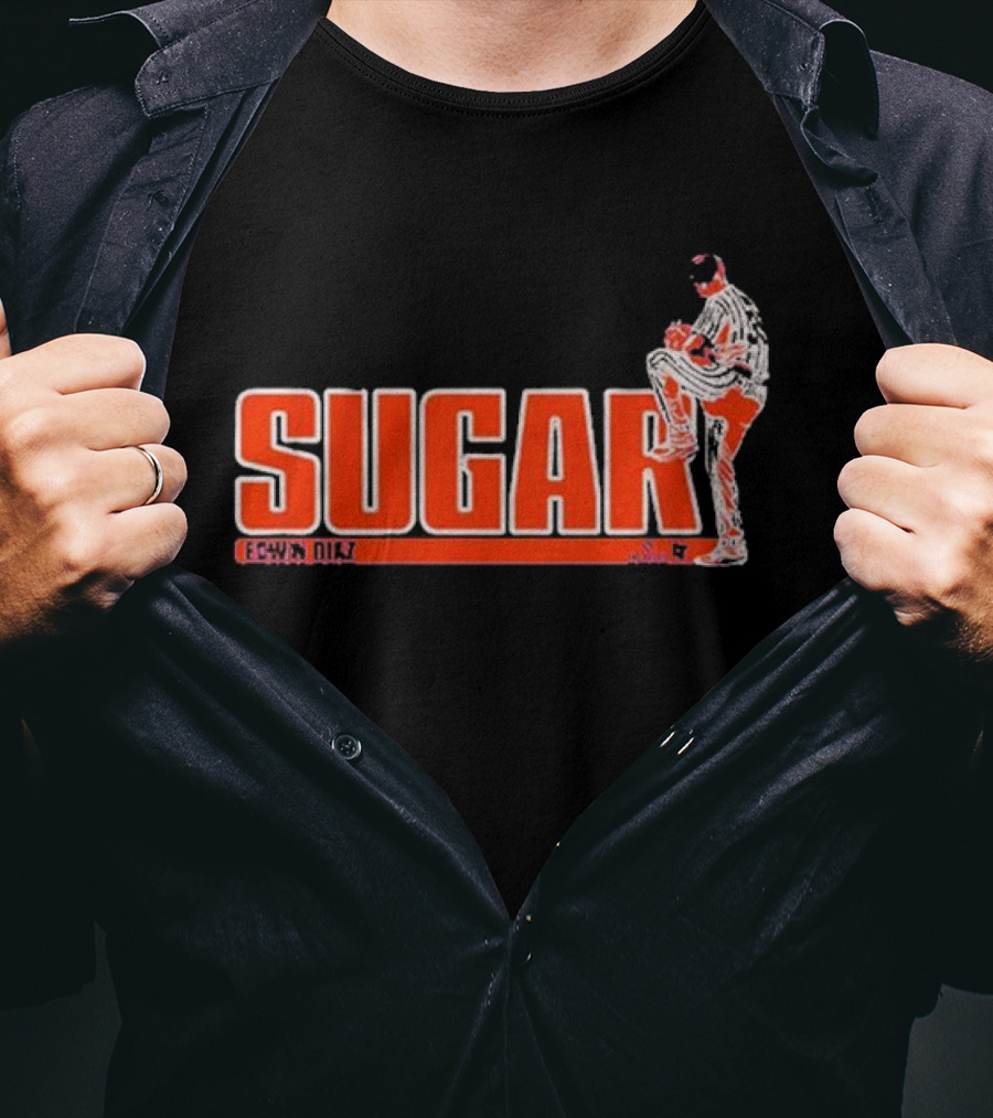 Edwin Diaz Sugar Baseball Pitcher T-Shirt
