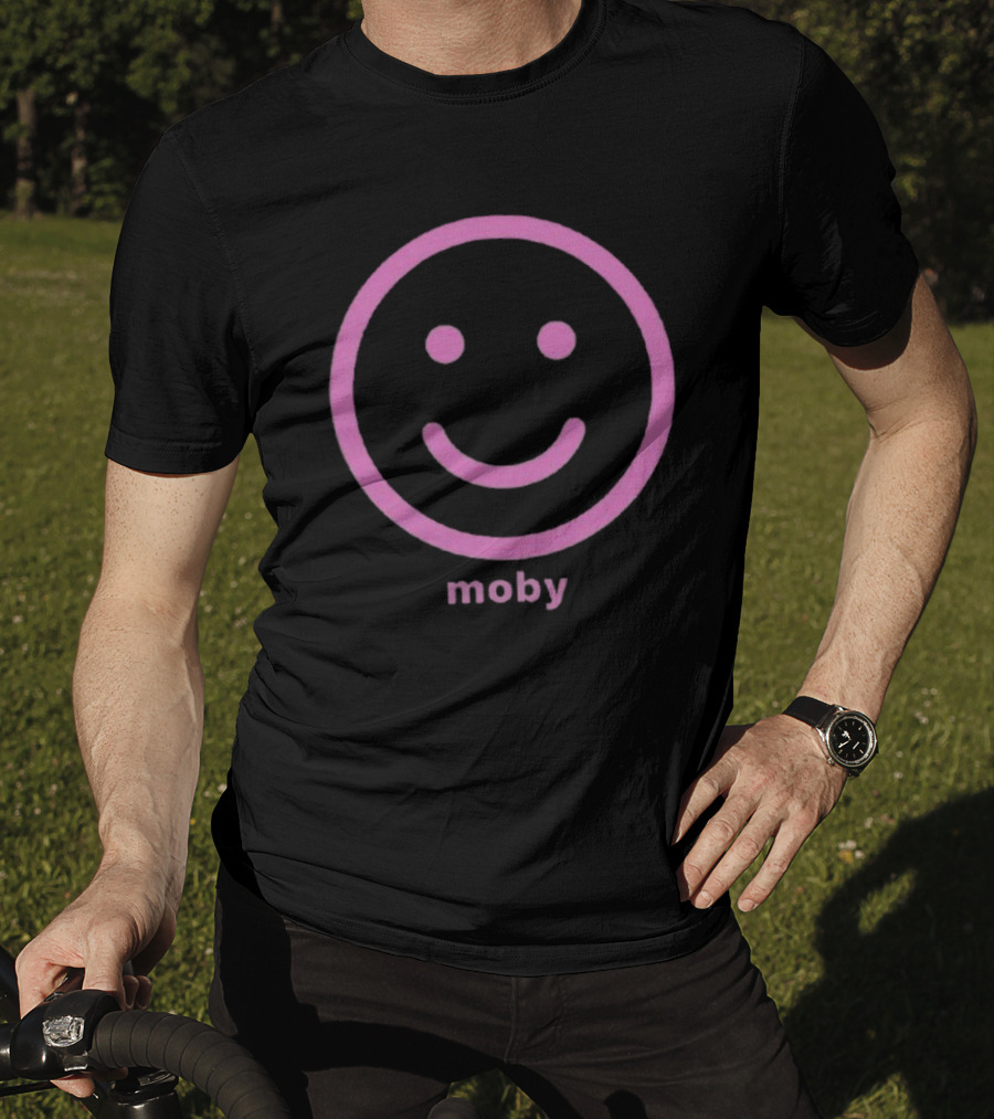 Moby Pink Smile Icon Feeling So Real T-Shirt