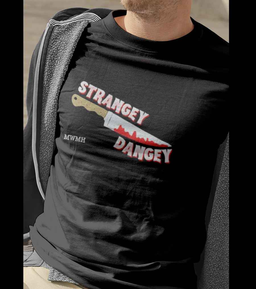 Mwmh Strangey Dangey Bloody Knife T-Shirt