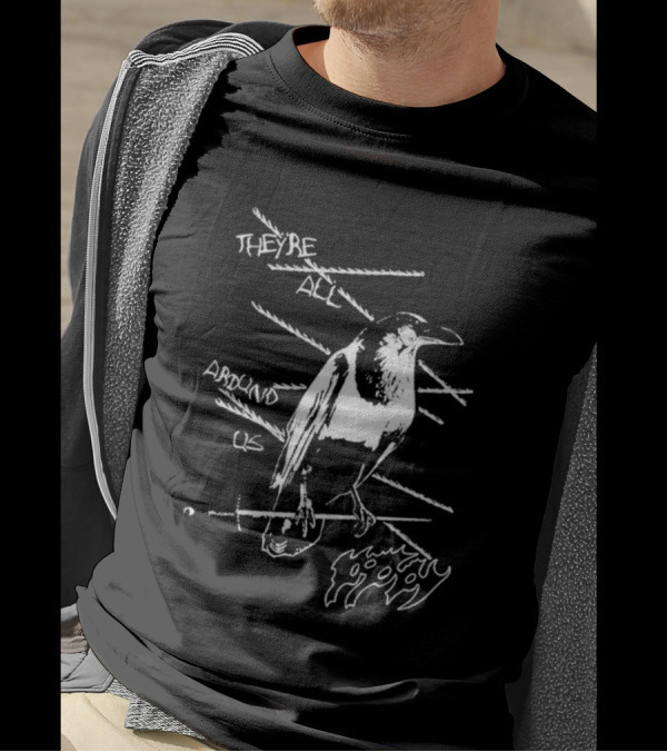 Poppy They’re All Around Us Crow T-Shirt