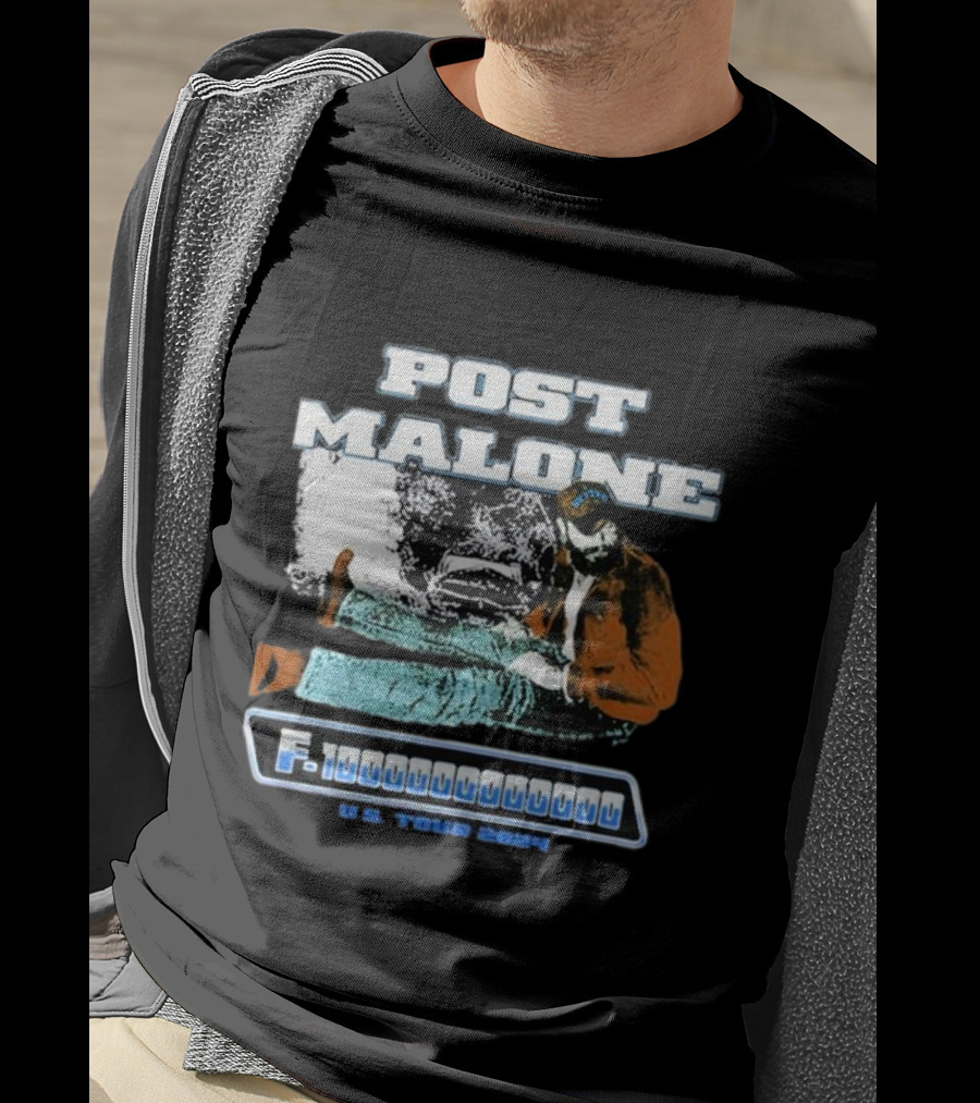 Post Malone F.1000000000000 U.S. Tour T-Shirt
