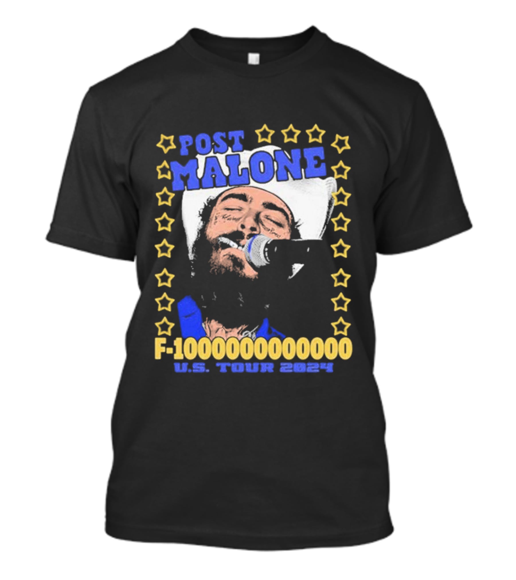 Post Malone F-1000000000000 U.S. Tour T-Shirt