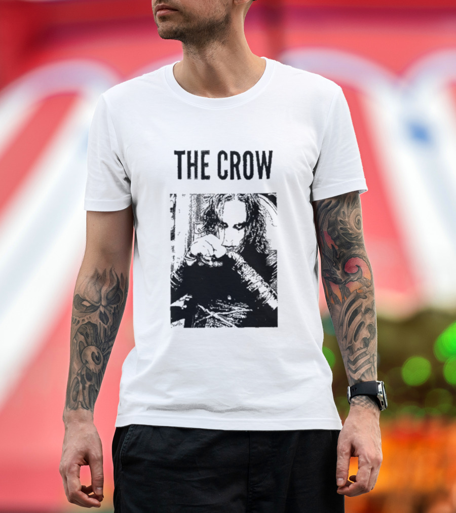 The Crow San Antonio Sharpist Iconic Dark Image T-Shirt