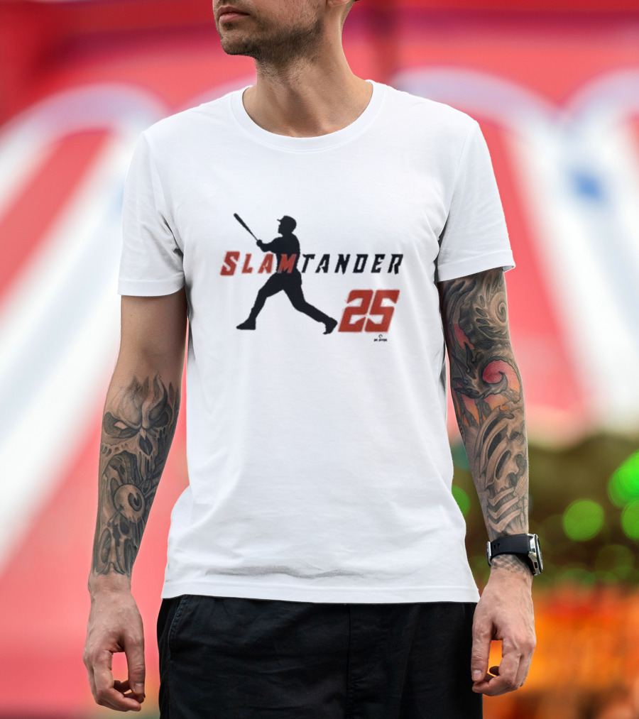 Slamtander 25 Baseball T-Shirt