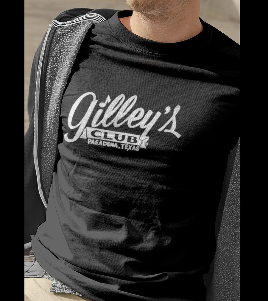 Gilley’s Club Pasadena Texas Iconic Logo Nostalgia T-Shirt