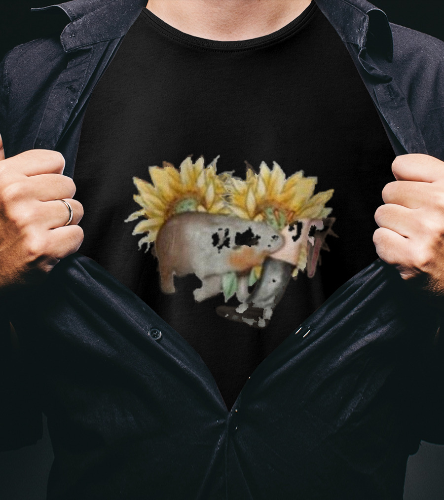 I Won’t Apologize For Being Passionate Sunflower And Sloth T-Shirt