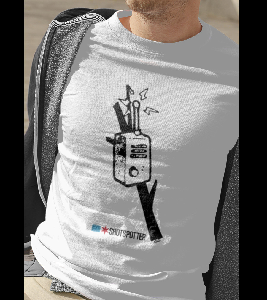 Raymond Lopez Walkie-Talkie Shotspotter Broken Signal T-Shirt