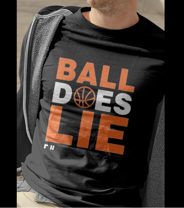 Ball Does Lie Basketball Refmasters T-Shirt