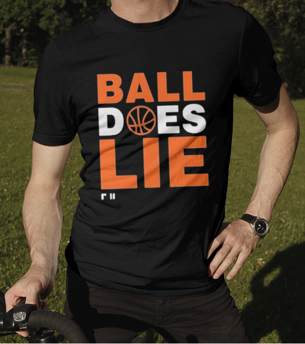 Ball Does Lie Basketball Refmasters T-Shirt