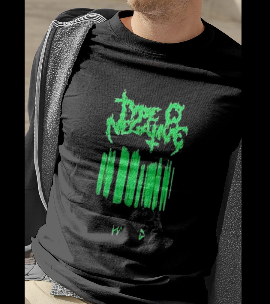 Type O Negative Haunted Black Green Barcode T-Shirt