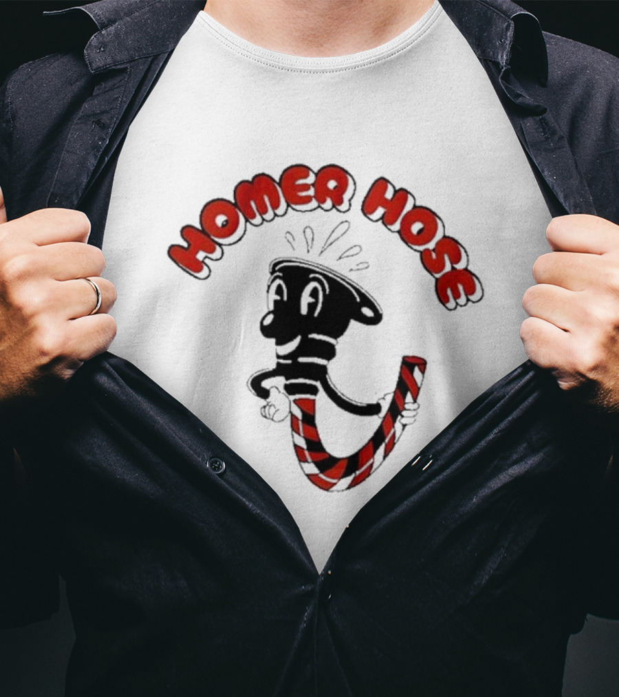Homer Hose Birdland Baltimore Orioles T-Shirt