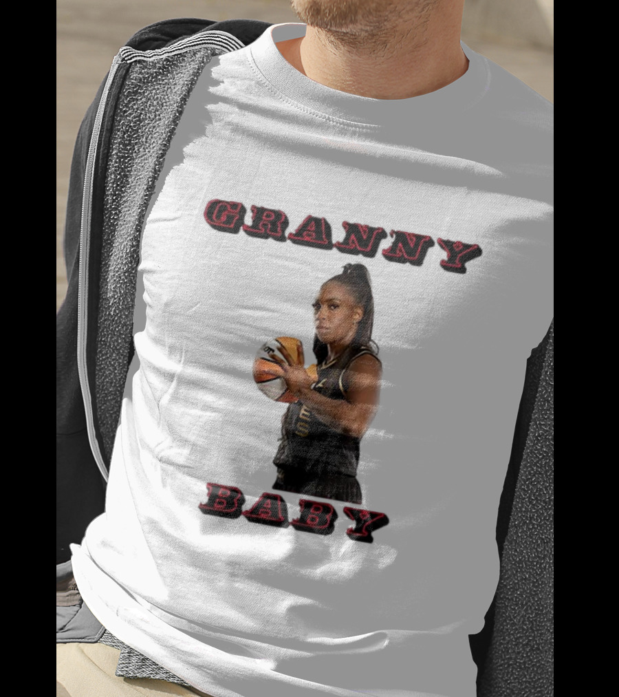 Granny Baby Basketball Player Chelsea Gray Ball Handling T-Shirt
