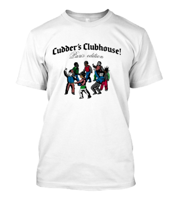 Cudder's Clubhouse Paris Edition Kid Cudi Man On The Moon The End Of Day 15th Anniversary Party T-Shirt