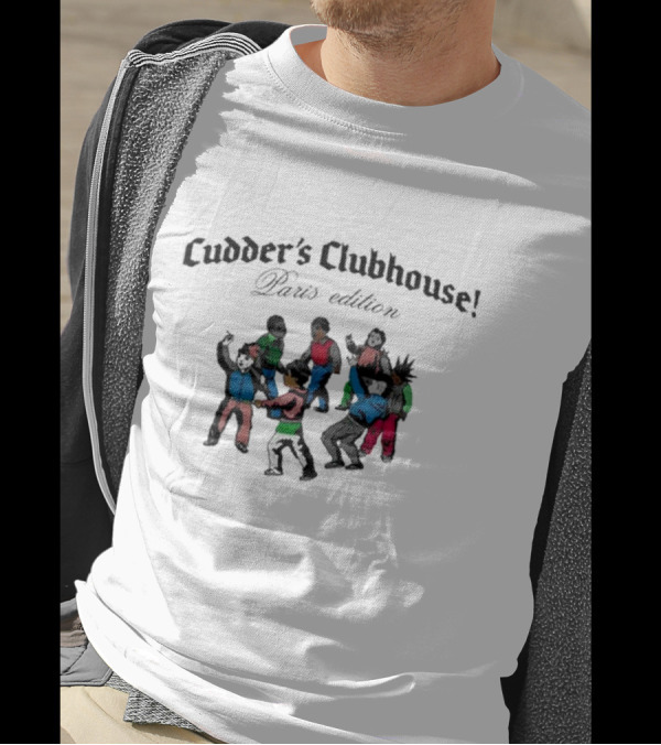 Cudder's Clubhouse Paris Edition Kid Cudi Man On The Moon The End Of Day 15th Anniversary Party T-Shirt