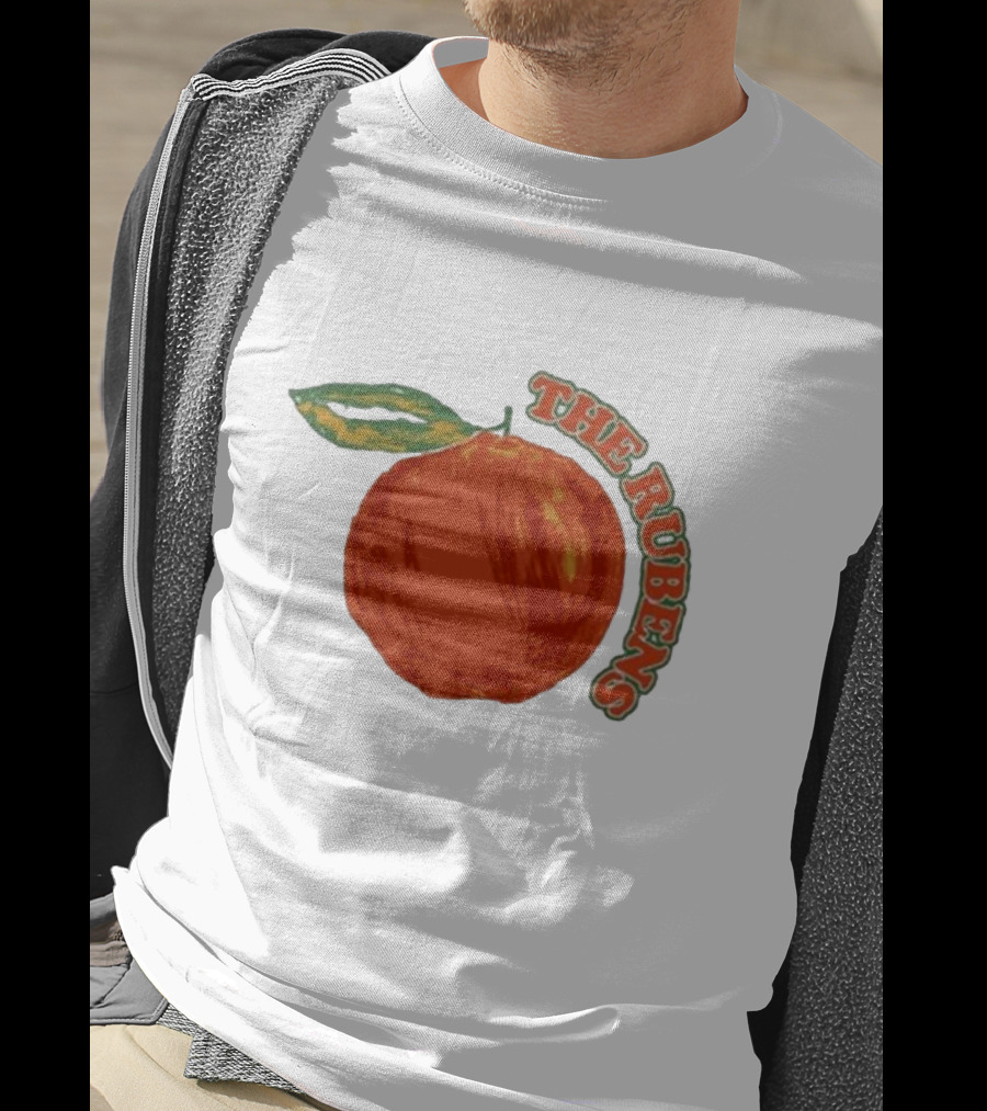 The Rubens Orange Artwork Soda T-Shirt