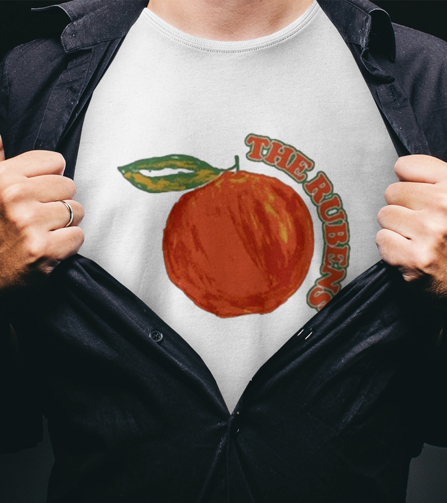The Rubens Orange Artwork Soda T-Shirt