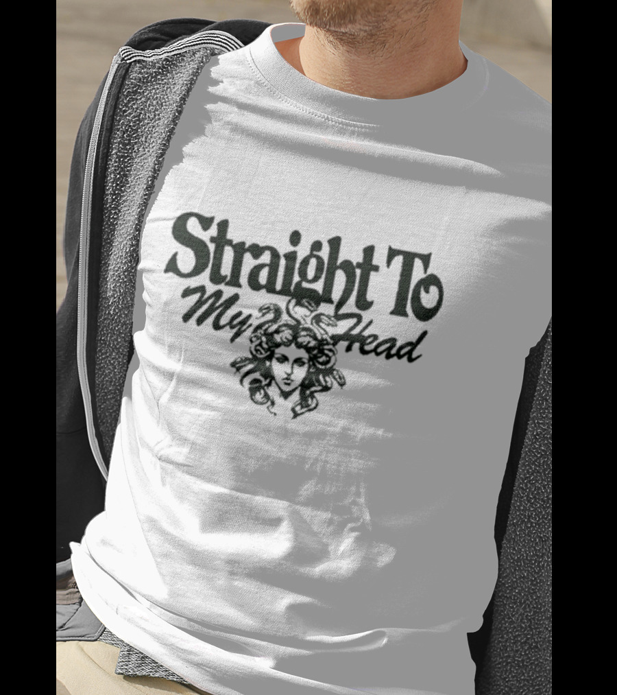 Straight To My Head Medusa Artwork By You Me At Six T-Shirt