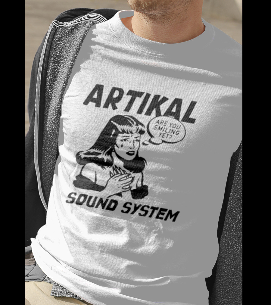 Artikal Sound System Are You Smiling Yet Comic T-Shirt