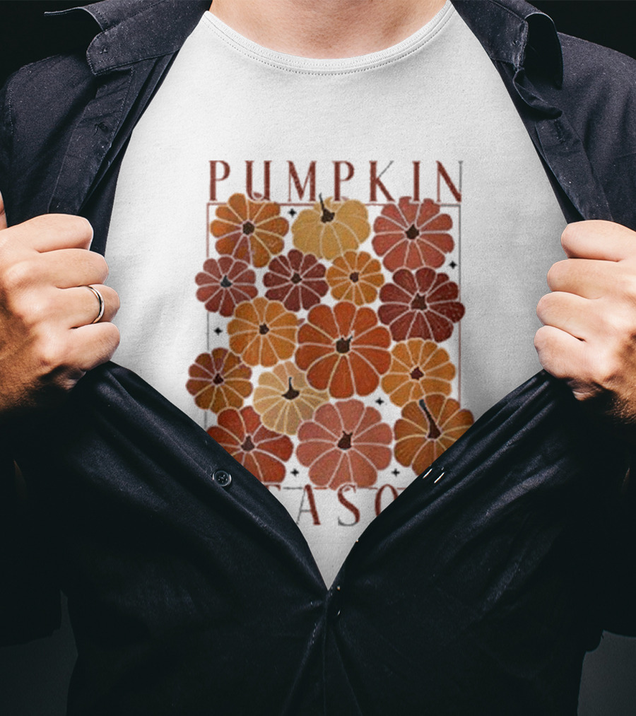 Pumpkin Season Autumn Harvest Bounty T-Shirt