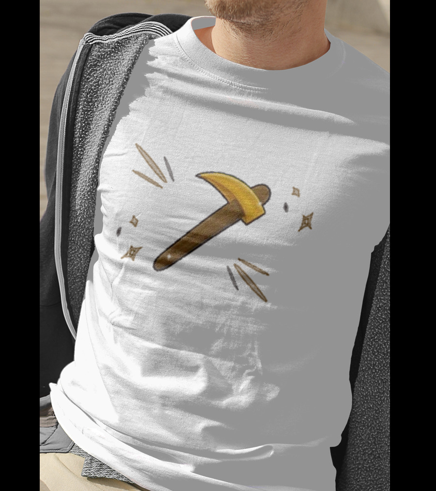 Christopher Escalante Golden Hoe Pickaxe Blast T-Shirt