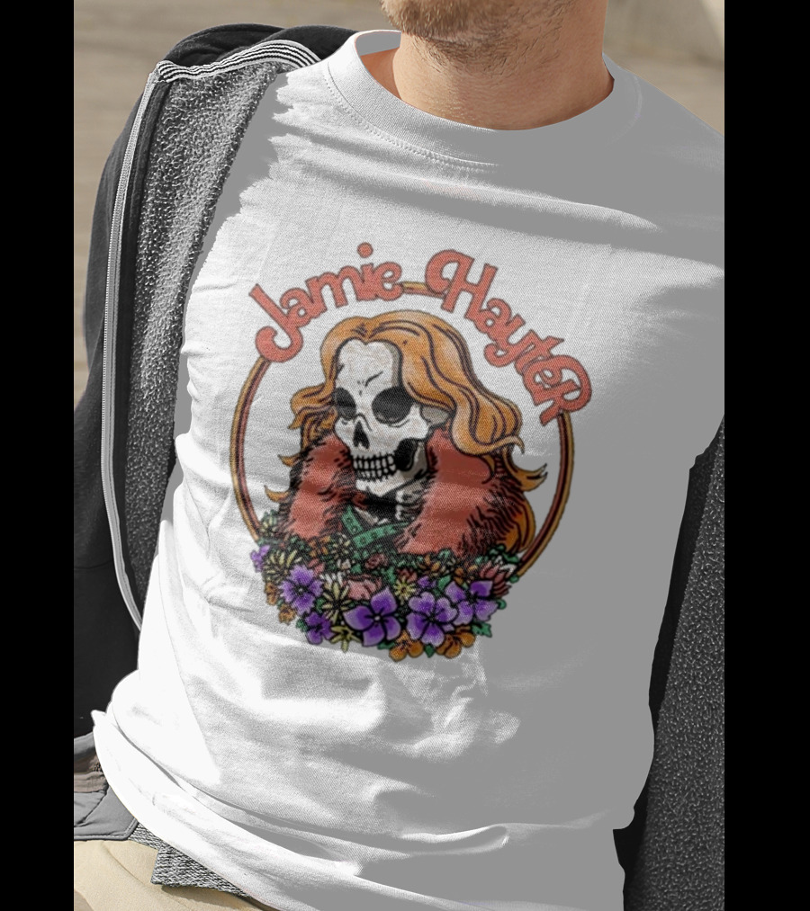 Jamie Hayter Skull Floral T-Shirt