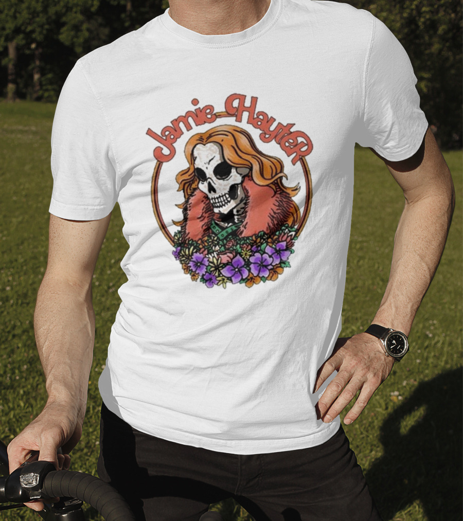 Jamie Hayter Skull Floral T-Shirt