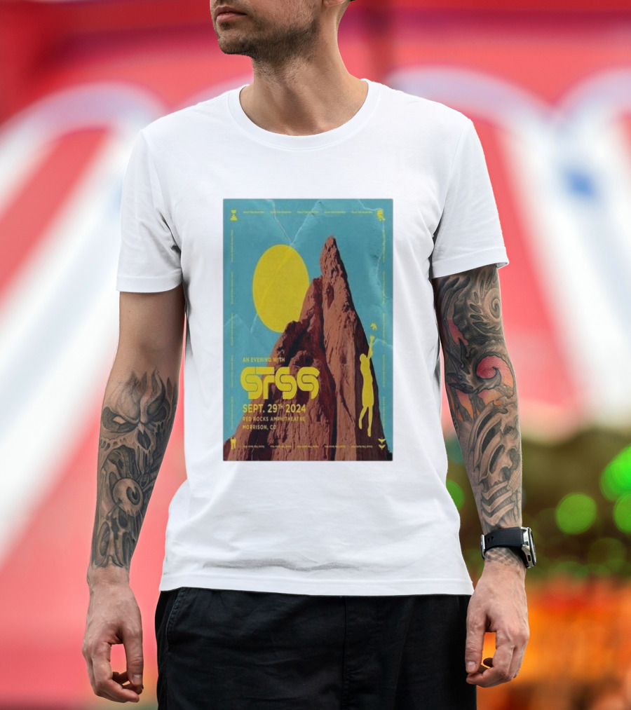 An Evening with STS9 at Red Rocks Amphitheatre Morrison CO Sept 29 T-Shirt