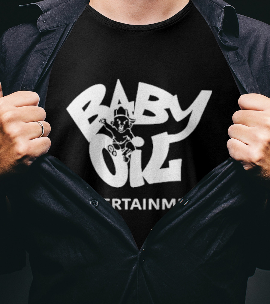 Baby Oil Entertainment Bob’s Liquor Store T-Shirt