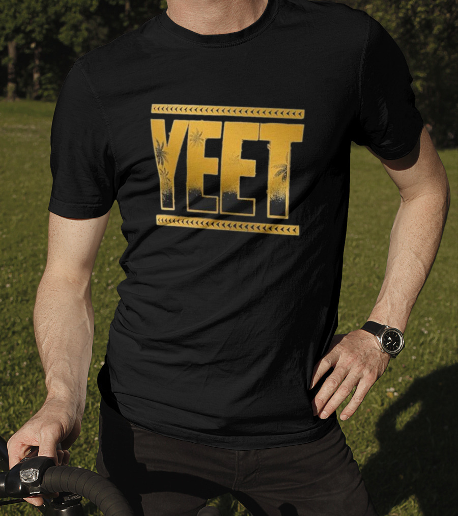 Yeet Jey Uso Champion Edition Golden Text T-Shirt