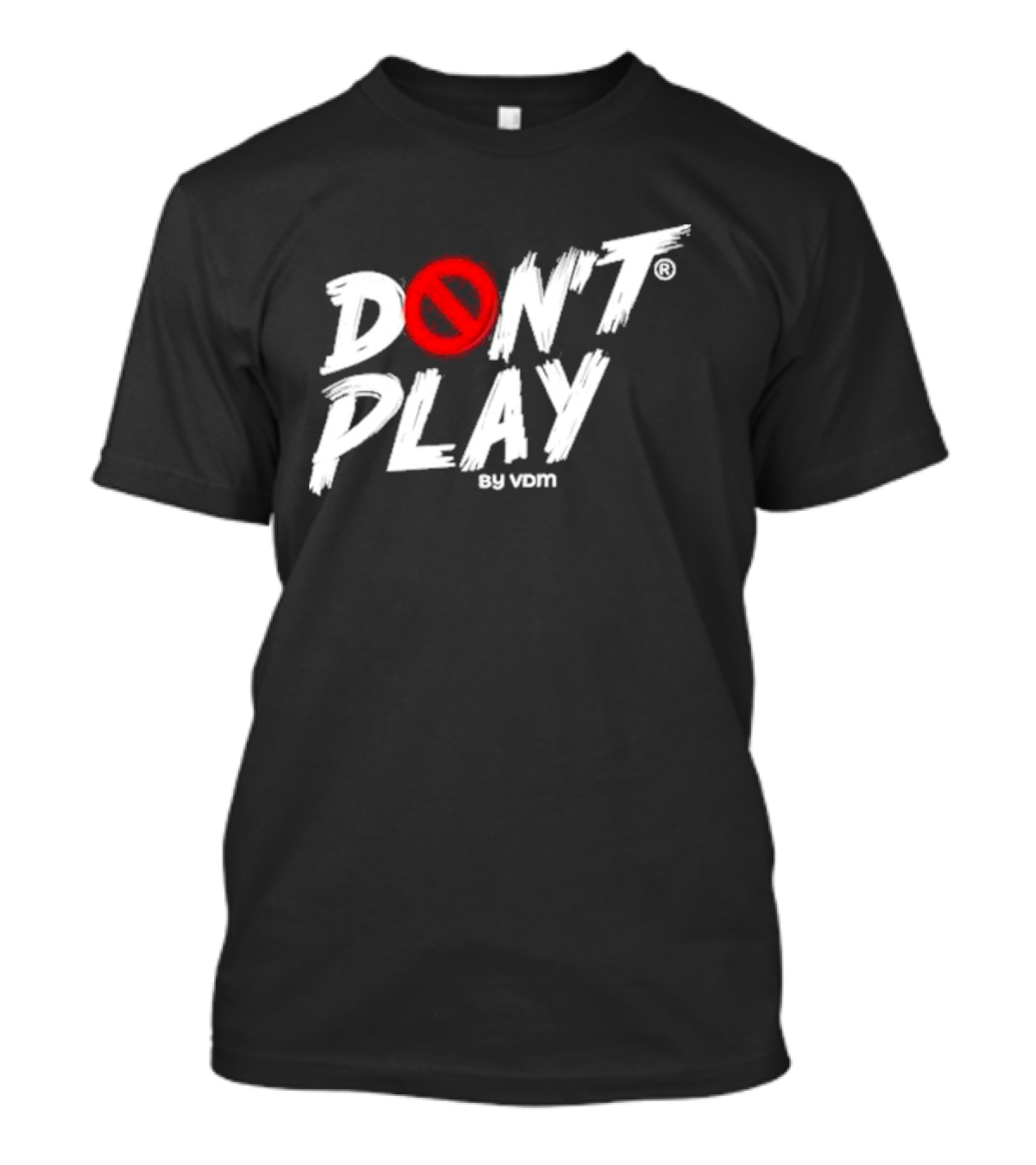Martins Vincent Otse Don't Play VDM Red Circle T-Shirt