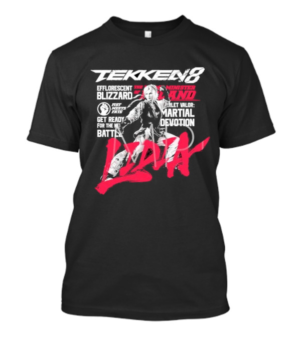 Tekken 8 Efflorescent Blizzard Velvet Valor Martial Devotion Lidia T-Shirt