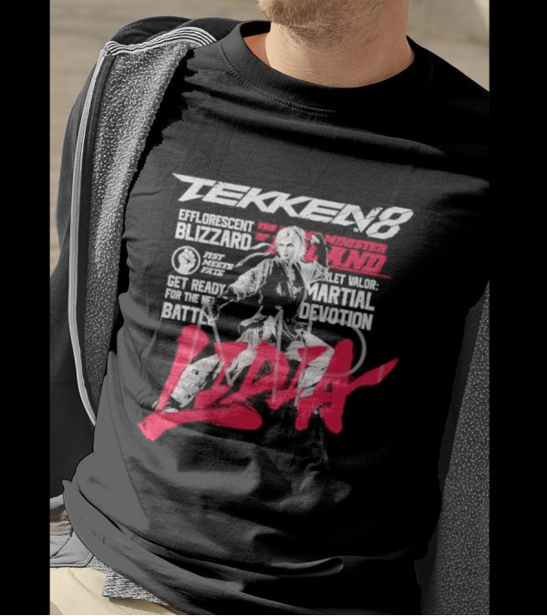 Tekken 8 Efflorescent Blizzard Velvet Valor Martial Devotion Lidia T-Shirt